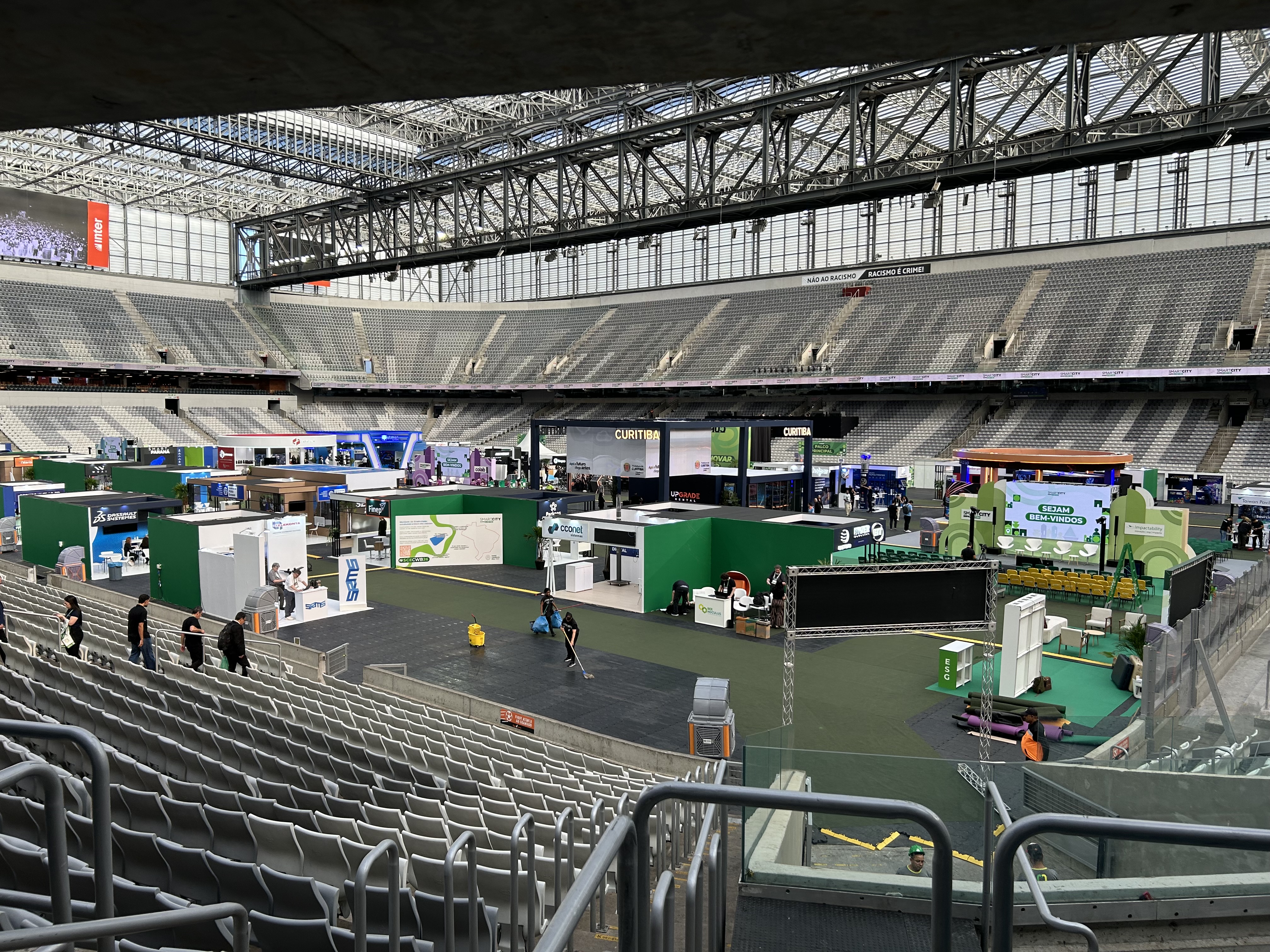 Pabellón de Smart City Expo Curitiba
